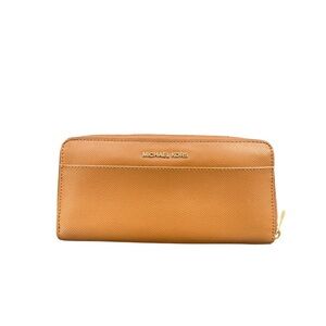 Michael Kors Tan Saffiano Leather Wallet